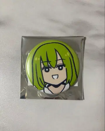 [ 새상품 ] 후지마루 리츠카는 모른다 장면 사진 매트 캔뱃지 엘키두