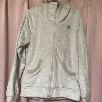 adidas 플리스 후드티 M 라이트 그레이