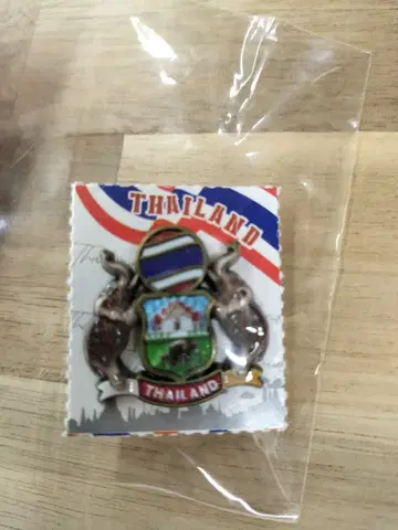 태국 핀 배지 메탈제 오사카 만박 2025