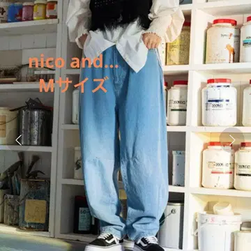 nico and - 코튼 3D 팬츠 MODE NORM CORE