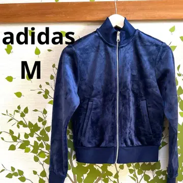 새상품급 adidas 벨로아 자켓 M 네이비