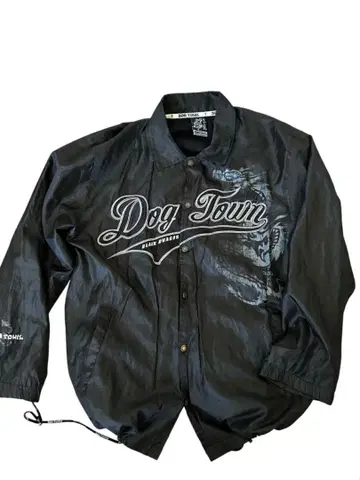 DOG TOWN 블랙 드래곤 나일론 자켓