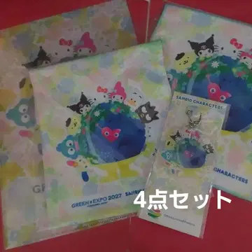 산리오 만박 [ 4개 세트 ] 산리오 캐릭터즈 툰크툰크 콜라보