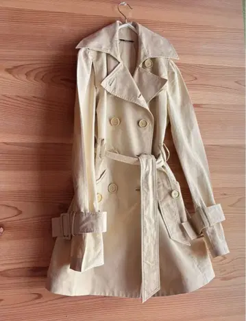 정가 16590엔 SLY 2 롱 트렌치코트 스라이