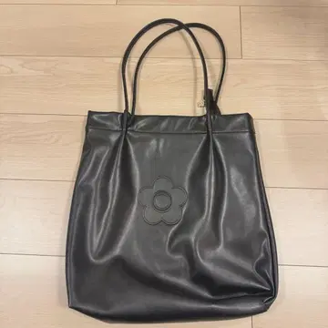 MARY QUANT 가죽 토트백