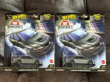 핫휠 로닌 런 2 랜서 에볼루션 9 2대 세트
