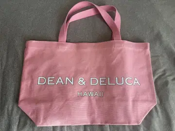DEAN&DELUCA 하와이 한정판 핑크 토트백 L 새상품