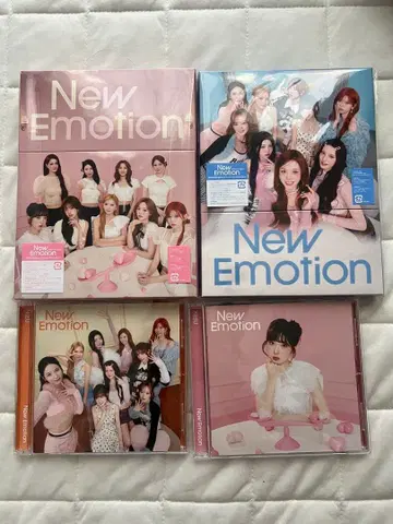 New Emotion CD 세트 4형태