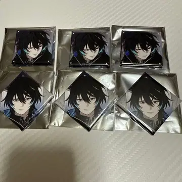 오바레쿠 캔뱃지 스텔라 가챠 카이제 6점