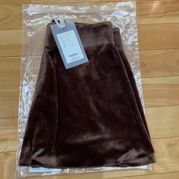 브라운 타이트 스커트 사이즈 38