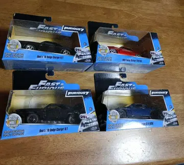 와일드 스피드 미니카 4대 세트