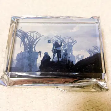 NieR 15th 지울 수 없는 기록 아크릴 블록 에밀 니어 카이네