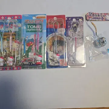 헬로키티 스트랩 세트 5개