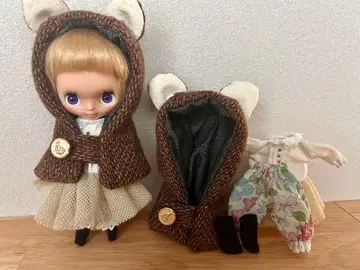 미니 브라이스 인형 의류 아웃핏 핸드메이드 옷 갈아입기 세트 2