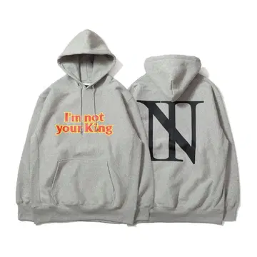 theBONEZ I'm Not Your King Hoodie 그레이