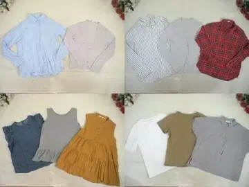 24-5553 여성용 의류 묶음 판매 20벌 ALL 유니클로 & GU M