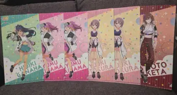 남코 한정판 아이돌 마스터 치어풀 앙상블 호로 티켓 홀더 6점