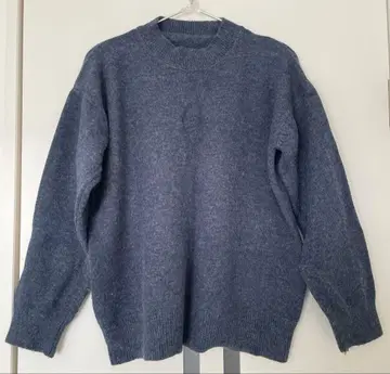 오버 사이즈 믹스 컬러 니트