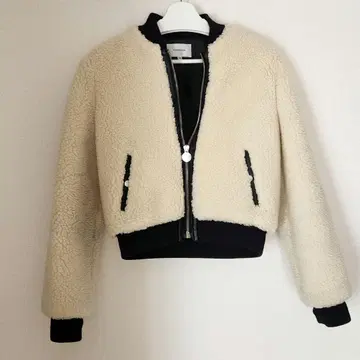 carven 보아 블루종