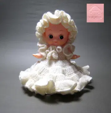 큐피 인형 쇼와 레트로 큐피나 인형 25cm 인형 레트로 드레스 모자