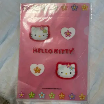헤이세이 레트로 HELLO KITTY 클리어 파일