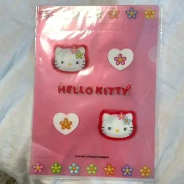 헤이세이 레트로 HELLO KITTY 클리어 파일