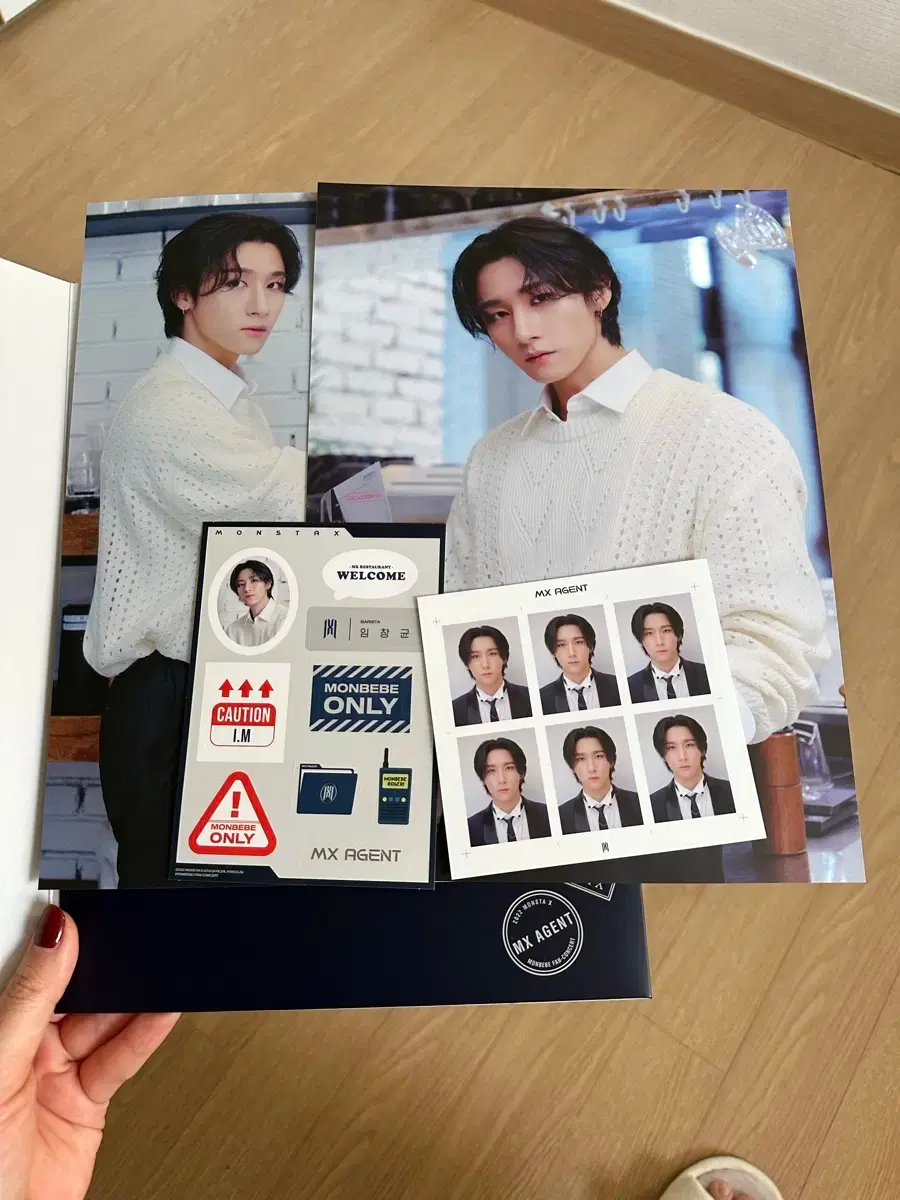 Monsta X 6th gen fan con photokit i.m changkyun wts