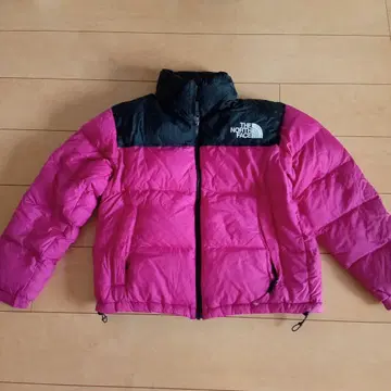 THE NORTH FACE 다운 자켓 핑크/블랙