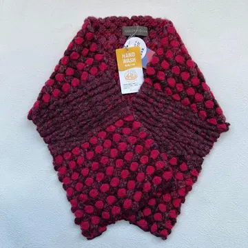 노비노비 <일본제> 포코포코 캔디 머플러 빨간색 계열