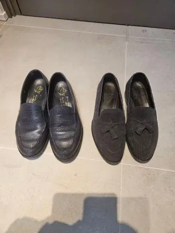 잘란 스리와야 네이비 로퍼 태슬 로퍼 사이즈 8 또는 8.5