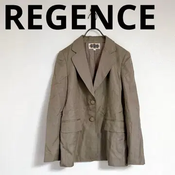 [ REGENCE ] 레쟝스(38) 테일러드 자켓 무지 스티치 베이지