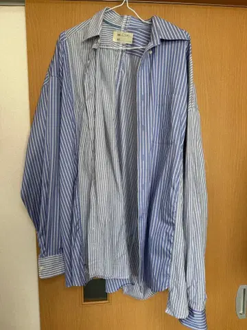 77CIRCA 리메이크 스트라이프 셔츠