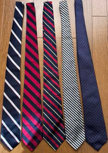 브룩스브라더스 넥타이 5개 [1980년대] 메루카리 택배 발송