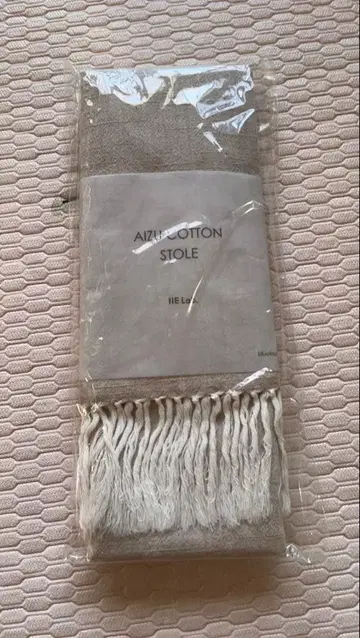 아이즈우 목화 이라보 스톨 미사용 새상품