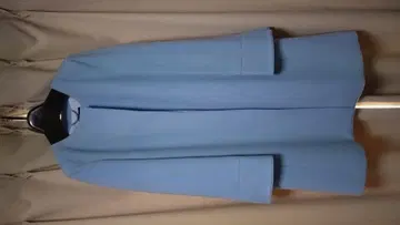 [ 새상품 ] UNTITLED 울 코트 옅은 블루