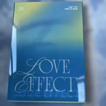 ONF 7TH MINI ALBUM LOVE EFFECT VER.3