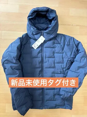 UNIQLO 퍼프 테크 후드티 택 포함 미사용 새상품