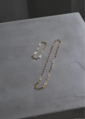 Ade 2WAY 오벌 목걸이