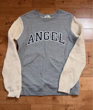 뷰티 앤 유스 유나이티드 애로우즈 니트 맨투맨 로고