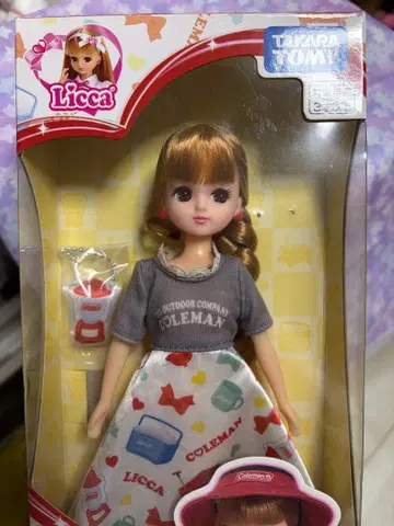 콜맨 콜라보 캠핑 다이스키 리카짱 사진 현상