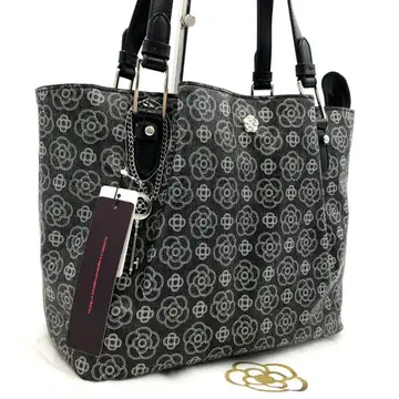 [미사용 새상품] CLATHAS 클레이사스 토트백 블랙 모노그램 PVC