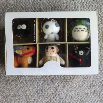 [ 스튜디오 지브리 ] 캐릭터 키링 6개 세트