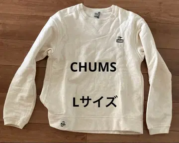 CHUMS 맨투맨 백 로고 L