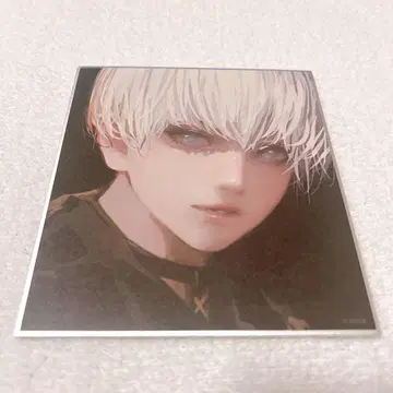 니어 전시회 NieR 15th 지울 수 없는 기록 색지 9S