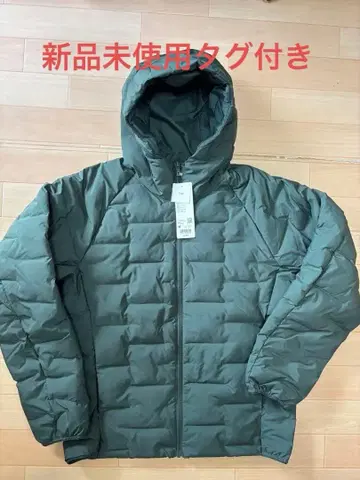 UNIQLO 퍼프 테크 후드티 택 포함 미사용 새상품