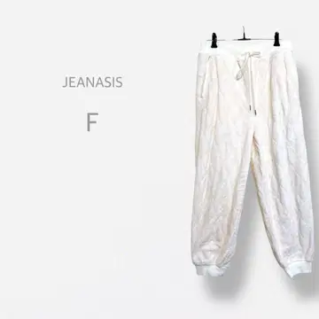 [ JEANASIS ] 퀼팅 복슬복슬 니트 팬츠 허리밴딩 워셔블