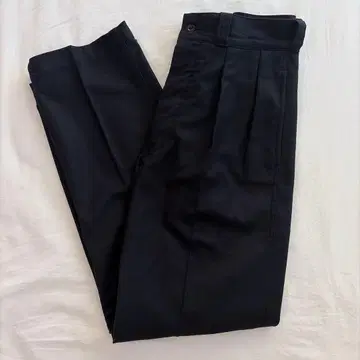 SCYE BASICS 울 팬츠 네이비 made in japan