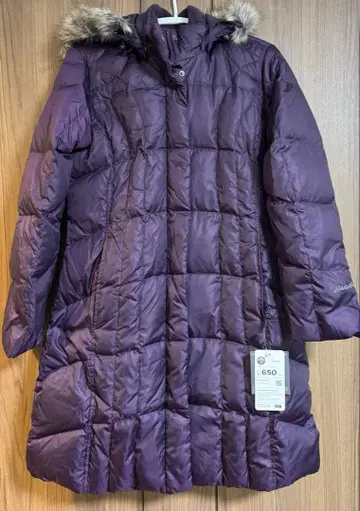 Eddie Bauer 다운 코트 퍼플 RDS 인증