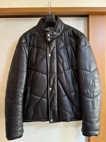 LICORICE 블랙 가죽 자켓 M