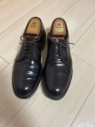 [ 새상품급 ] Alden 알든 990 버건디 8.5D 발리 라스트